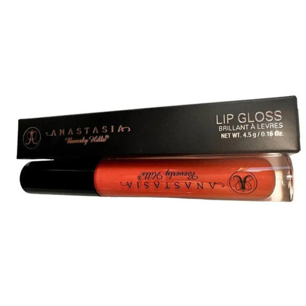 Anastasia Beverly Hills Lip Gloss Melon Orange Coral High Shine 0.16 oz - Picture 2 of 5